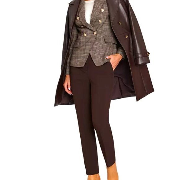 Tahari ASL Espresso Pants - Picture 3 of 8